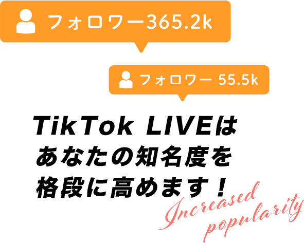 TikTok LIVEはあなたの知名度を格段に高めます!